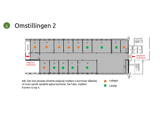 15m2 Kontor i Omstillingen 2-7